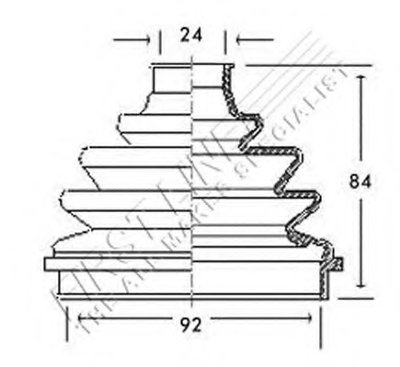 Пыльник, приводной вал FIRST LINE купить