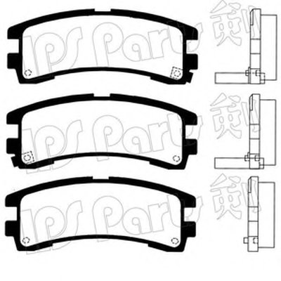 Комплект тормозных колодок, дисковый тормоз IPS Parts IPS Parts купить