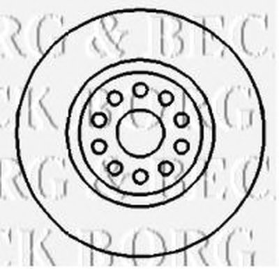 Тормозной диск BORG & BECK купить