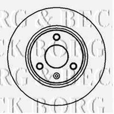 Тормозной диск BORG & BECK купить