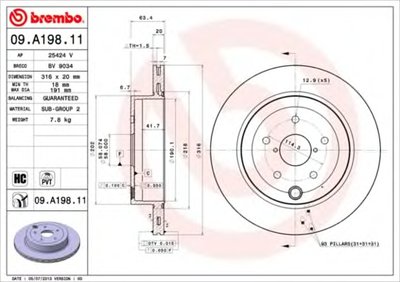 Тормозной диск COATED DISC LINE AP купить