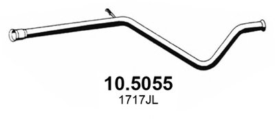 Труба выхлопного газа ASSO купить