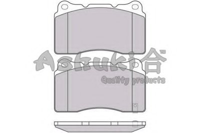 Комплект тормозных колодок, дисковый тормоз ASHUKI купить