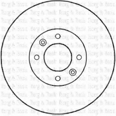 Тормозной диск BORG & BECK купить