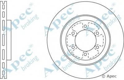 Тормозной диск APEC braking купить