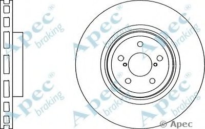 Тормозной диск APEC braking купить