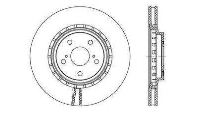 Тормозной диск ADAPTIVE OPEN PARTS купить