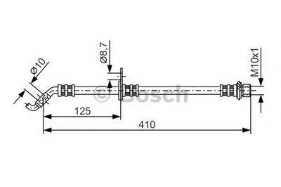Тормозной шланг BOSCH купить