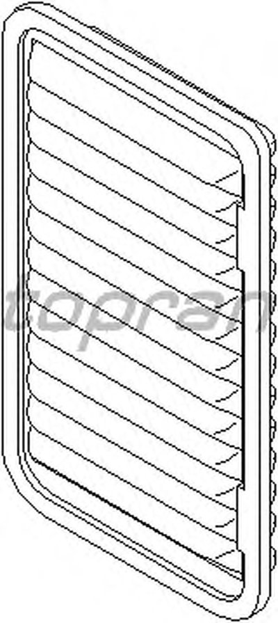 Воздушный фильтр TOPRAN купить