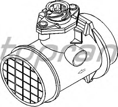 Расходомер воздуха TOPRAN купить