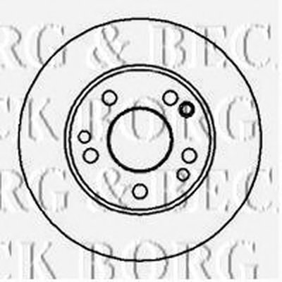Тормозной диск BORG & BECK купить