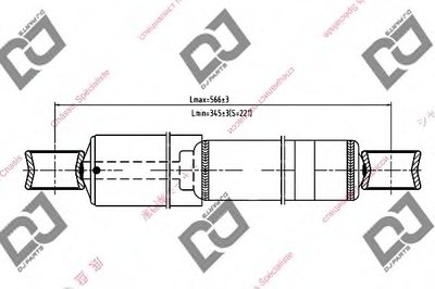 Амортизатор DJ PARTS купить