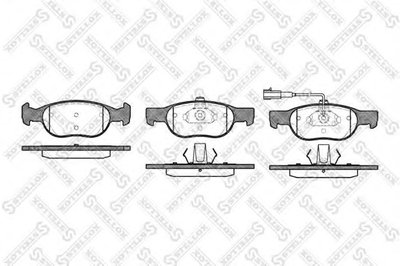 Комплект тормозных колодок, дисковый тормоз STELLOX купить