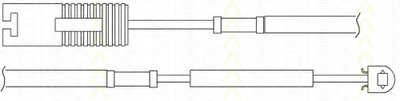 Сигнализатор, износ тормозных колодок TRISCAN купить