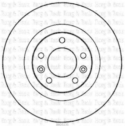 Тормозной диск BORG & BECK купить