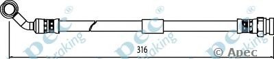 Тормозной шланг APEC braking купить