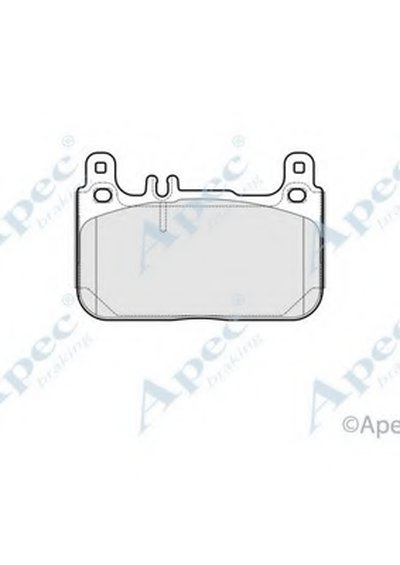 Комплект тормозных колодок, дисковый тормоз APEC braking купить