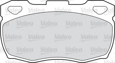 Комплект тормозных колодок, дисковый тормоз VALEO купить