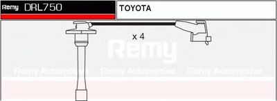 Комплект проводов зажигания Brand New REMY (Multiline) DELCO REMY купить