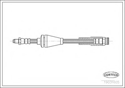 Тормозной шланг CORTECO купить