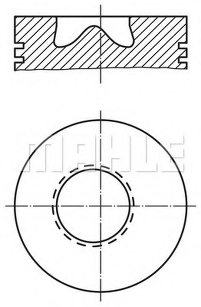 Поршень MAHLE ORIGINAL купить