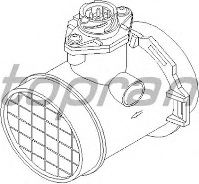 Расходомер воздуха TOPRAN купить