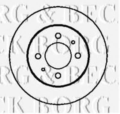 Тормозной диск BORG & BECK купить