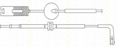 Сигнализатор, износ тормозных колодок TRISCAN купить