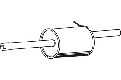 Глушитель выхлопных газов конечный FENNO купить