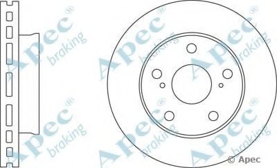 Тормозной диск APEC braking купить