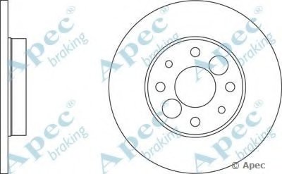 Тормозной диск APEC braking купить