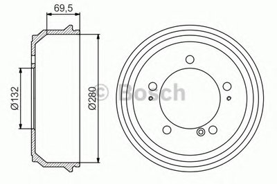 Тормозной барабан BOSCH Придбати