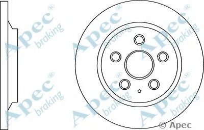 Тормозной диск APEC braking купить