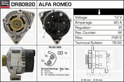 Генератор Remanufactured REMY (Light Duty) DELCO REMY купить