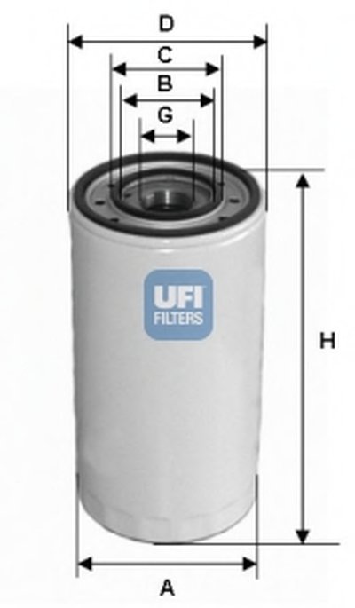Масляный фильтр UFI Купить