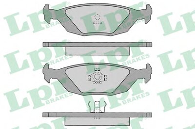 Комплект тормозных колодок, дисковый тормоз LPR купить