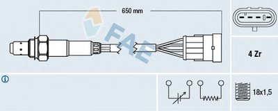 Лямда-зонд FAE купить
