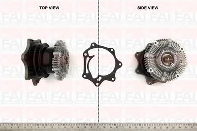 Водяной насос FAI AutoParts купить