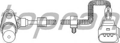 Датчик частоты вращения, управление двигателем TOPRAN купить