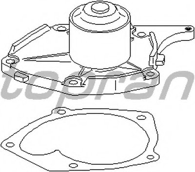 Водяной насос TOPRAN купить