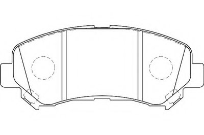Комплект тормозных колодок, дисковый тормоз WAGNER Придбати