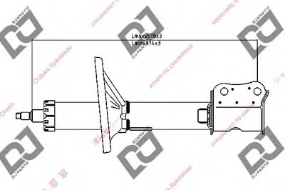 Амортизатор DJ PARTS купить