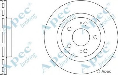 Тормозной диск APEC braking купить