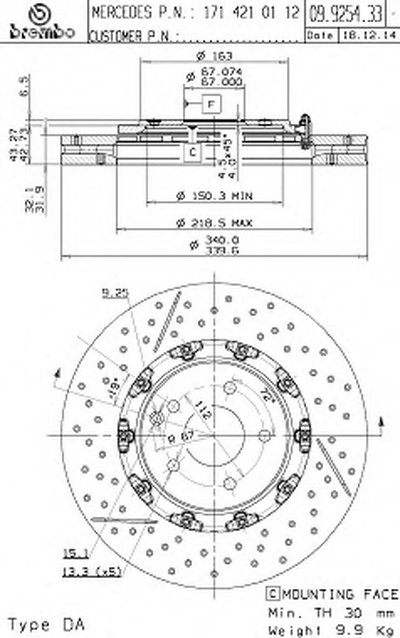 Тормозной диск TWO-PIECE FLOATING DISCS LINE AP купить