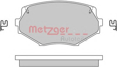 Комплект тормозных колодок, дисковый тормоз METZGER купить