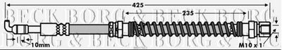 Тормозной шланг BORG & BECK купить