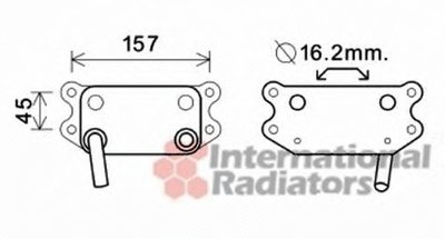 Радиатор масляный Volvo С70 I/S60 I/S70/S80/XC 70 I/XC 90 I 2.0-3.0 96-10