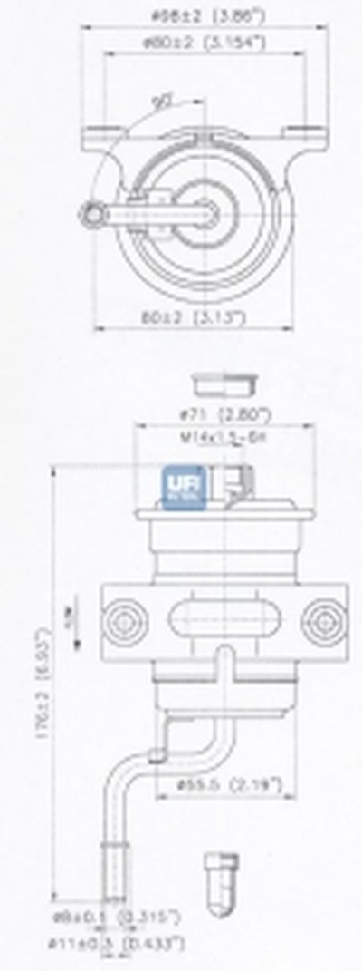 Топливный фильтр UFI купить