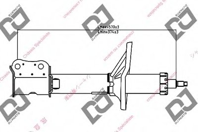 Амортизатор DJ PARTS купить