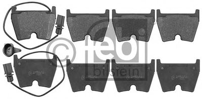 Комплект тормозных колодок, дисковый тормоз FEBI BILSTEIN купить